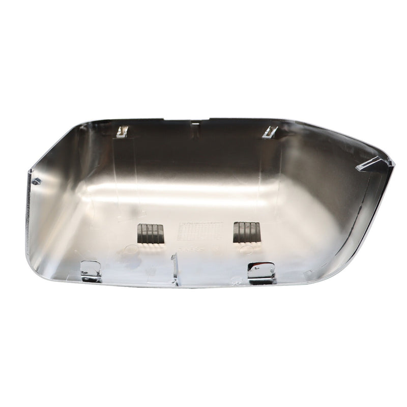 DURAFORCE Chrome Half Mirror Covers Caps for Ford F250 F350 F450 Super Duty 2017-2022