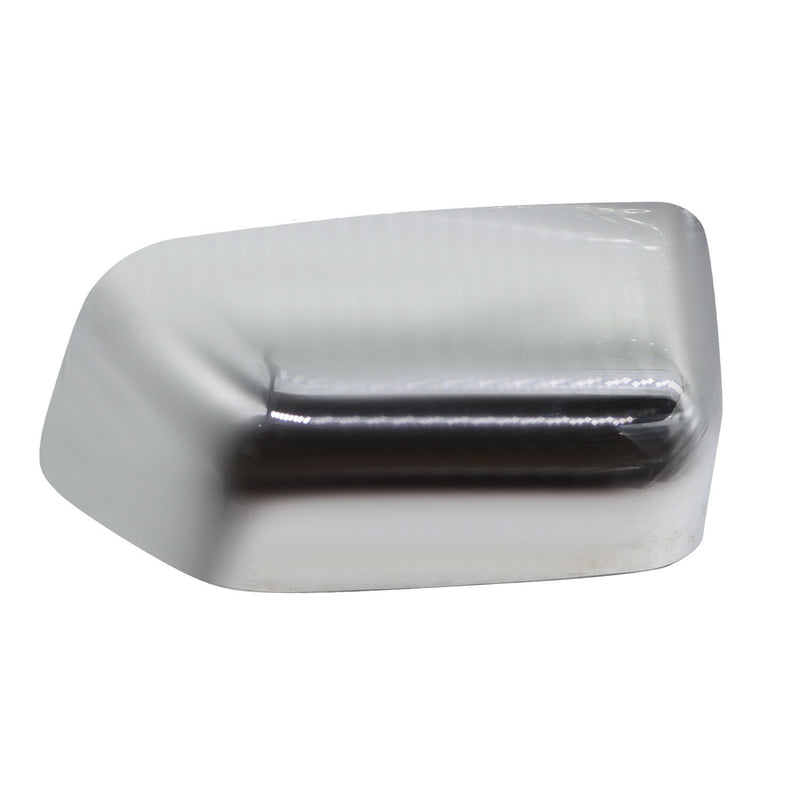 DURAFORCE Chrome Half Mirror Covers Caps for Ford F250 F350 F450 Super Duty 2017-2022