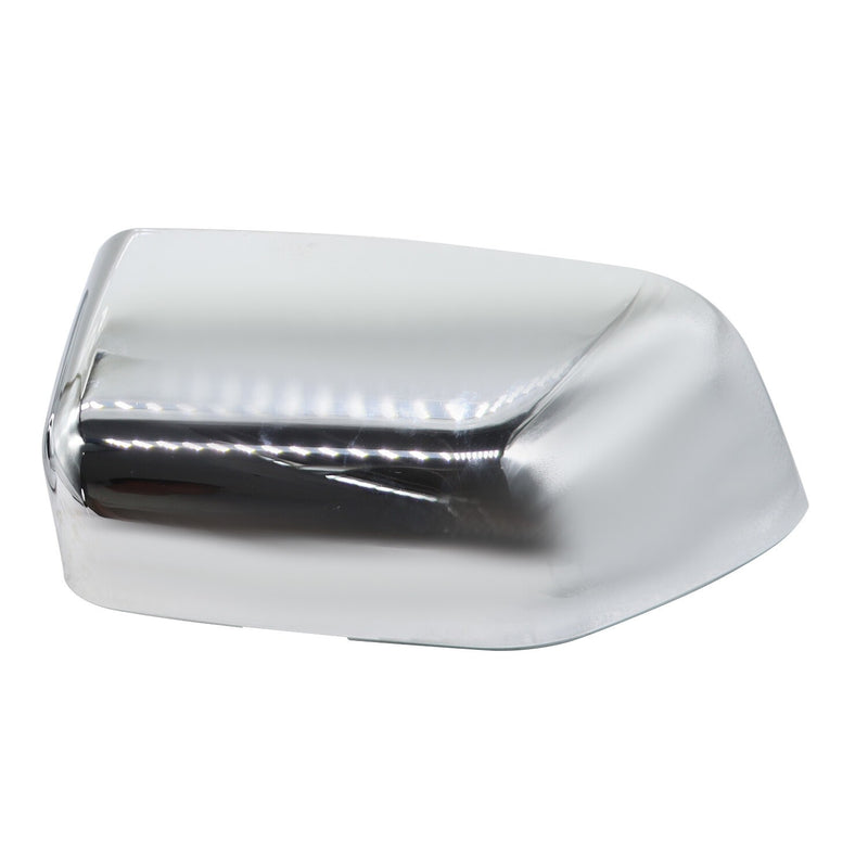 DURAFORCE Chrome Half Mirror Covers Caps for Ford F250 F350 F450 Super Duty 2017-2022