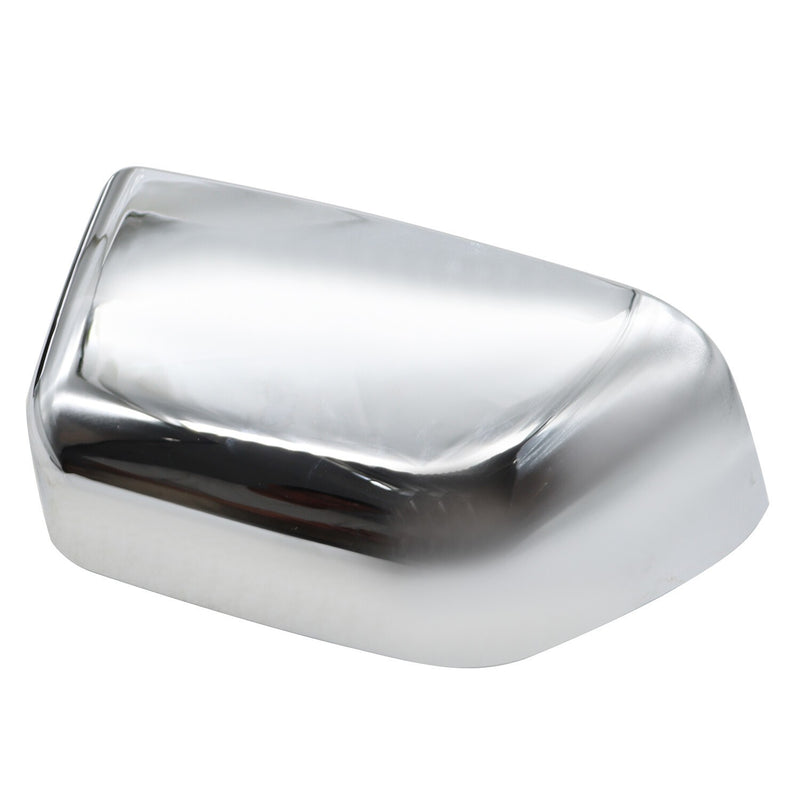 DURAFORCE Chrome Half Mirror Covers Caps for Ford F250 F350 F450 Super Duty 2017-2022