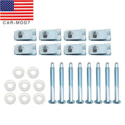 DURAFORCE Truck Bed Mounting Bolt Nut Kit for Ford F250 F350 F450 F550 Trucks