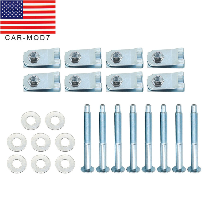 DURAFORCE Truck Bed Mounting Bolt Nut Kit for Ford F250 F350 F450 F550 Trucks