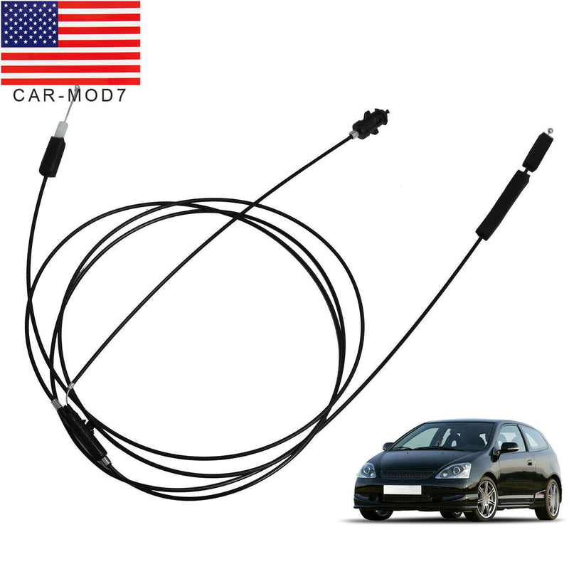 DURAFORCE Trunk Lid Fuel Door Release Cable 74880S5A305 for Honda Civic 2001-2005