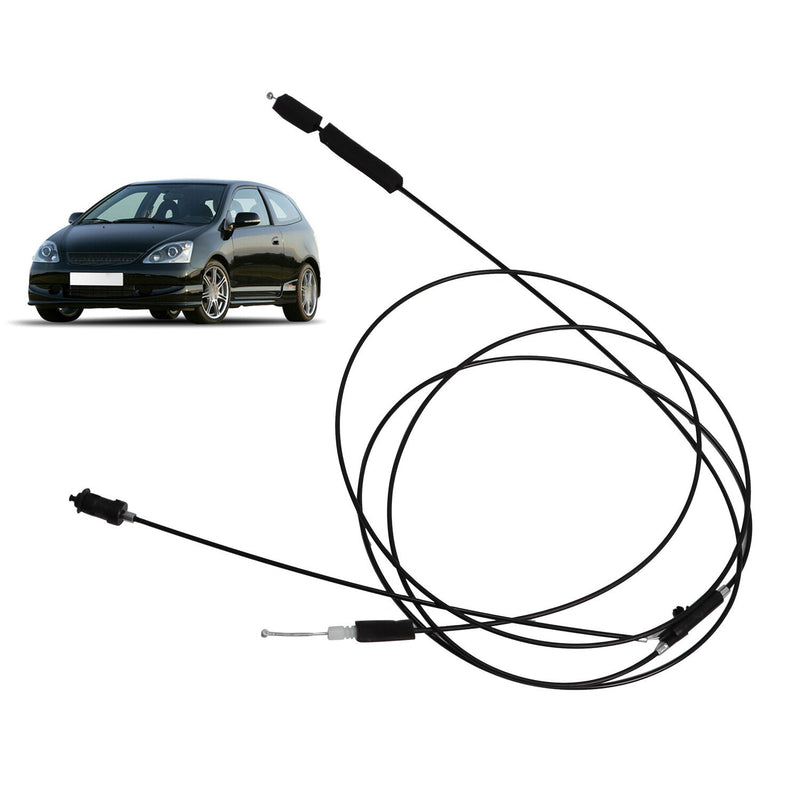 DURAFORCE Trunk Lid Fuel Door Release Cable 74880S5A305 for Honda Civic 2001-2005