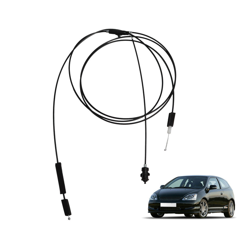 DURAFORCE Trunk Lid Fuel Door Release Cable 74880S5A305 for Honda Civic 2001-2005