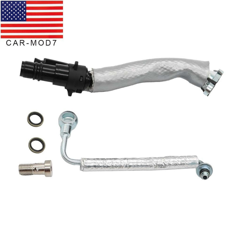 DURAFORCE Turbo Oil Return & Feed Pipe for Chevy Cruze Sonic Trax 1.4L Engine