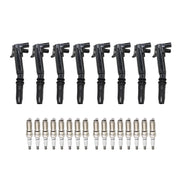 DURAFORCE UF631 8X Ignition Coil Spark Plug for 2010-2017 Ford F150 F250 F350 6.2L