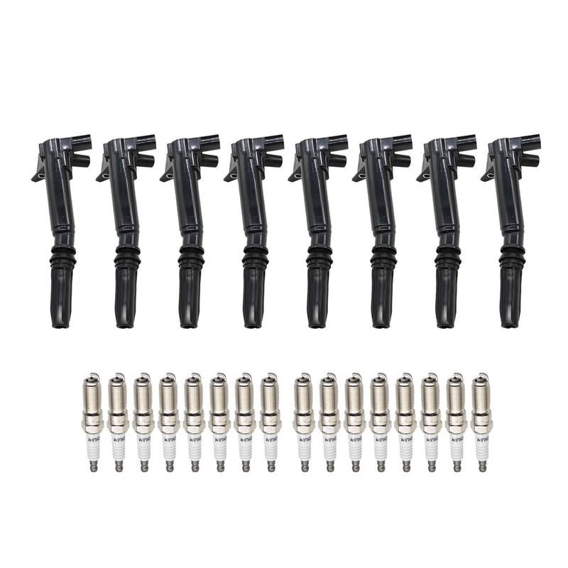 DURAFORCE UF631 8X Ignition Coil Spark Plug for 2010-2017 Ford F150 F250 F350 6.2L
