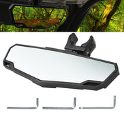 DURAFORCE UTV Rear View Center Mirror 1.5"-2" Fit Polaris RZR Honda Yamaha Kawasaki Can-Am