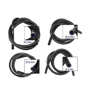 DURAFORCE Vacuum Tubing Hose Kit 5/32-3/8" 5FT 130PSI Max Pressure Durable Lines