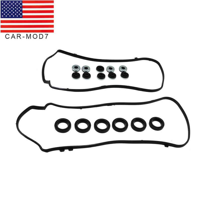 DURAFORCE Valve Cover Gasket Set for 2008-2017 Honda Accord Odyssey Acura 3.5L V6