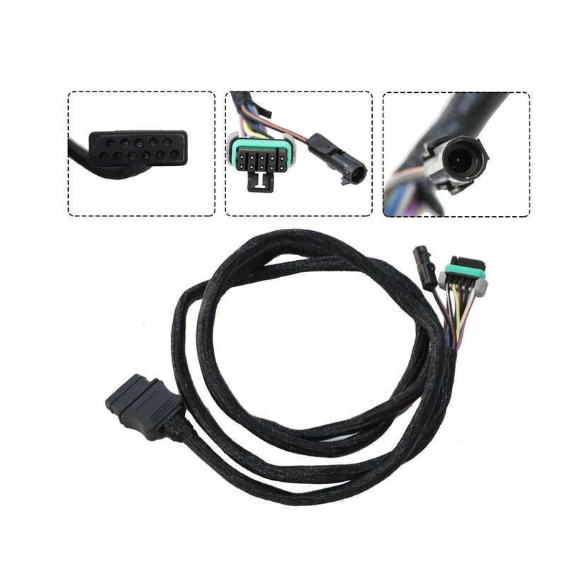 DURAFORCE 11 Pin Vehicle Side Light Harness for Western 26357 & Fisher 22413 Replacement