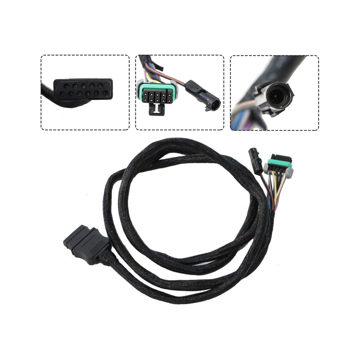 DURAFORCE 11 Pin Vehicle Side Light Harness for Western 26357 & Fisher 22413 Replacement