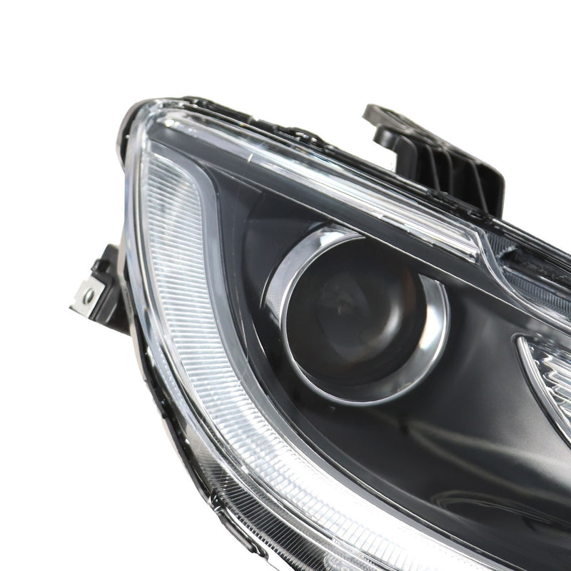 DURAFORCE LED DRL Halogen Headlight Set Driver & Passenger Side for 2015-2017 Chrysler 200