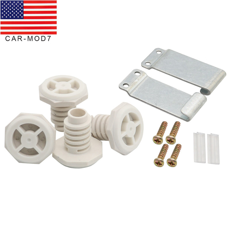 DURAFORCE Whirlpool Washer Dryer Stack Kit W10761316 W10869845 Long Vent Dryer Fit
