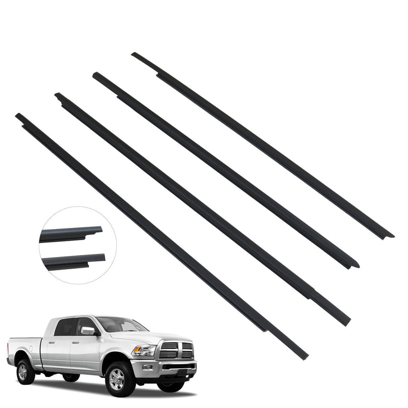 DURAFORCE Ram 1500 2500 3500 Window Weatherstrip Seal Trim Belt 2009-2021