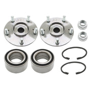 DURAFORCE Front Left & Right Wheel Hub Bearing Assembly for 2005-2007 Honda Accord Acura
