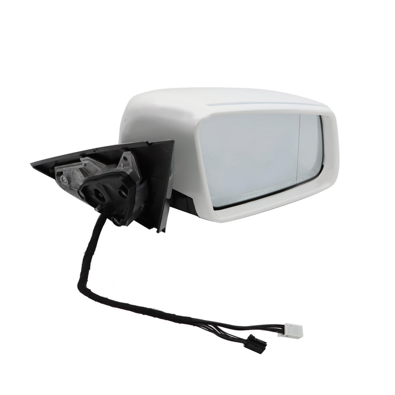 DURAFORCE White Right Side Passenger Mirror for 2010-2016 Mercedes E350 E400 E550