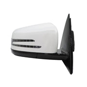 DURAFORCE White Right Side Passenger Mirror for 2010-2016 Mercedes E350 E400 E550