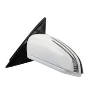 DURAFORCE White Right Side Passenger Mirror for 2010-2016 Mercedes E350 E400 E550