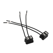 DURAFORCE H11B Female Ceramic Wire Pigtail Headlight Bulb Socket Connector USA Harness