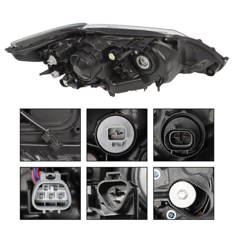 DURAFORCE Xenon HID Headlight Left Driver Side for 2013-2015 Lexus ES350 ES300h