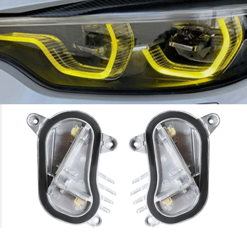 DURAFORCE Yellow Angel Eyes DRL Adaptive LED Module for BMW F80 M3 F82 F83 M4 2018-20