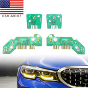 DURAFORCE Yellow LED DRL Boards for BMW G20 330e 330i M340i 2019-22 Daytime Running Lights