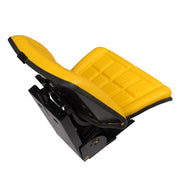 DURAFORCE Yellow Tractor Suspension Seat for John Deere 1020 1530 2020 2030 5200