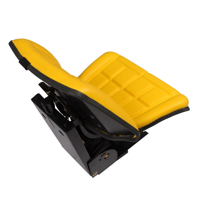 DURAFORCE Yellow Tractor Suspension Seat for John Deere 1020 1530 2020 2030 5200