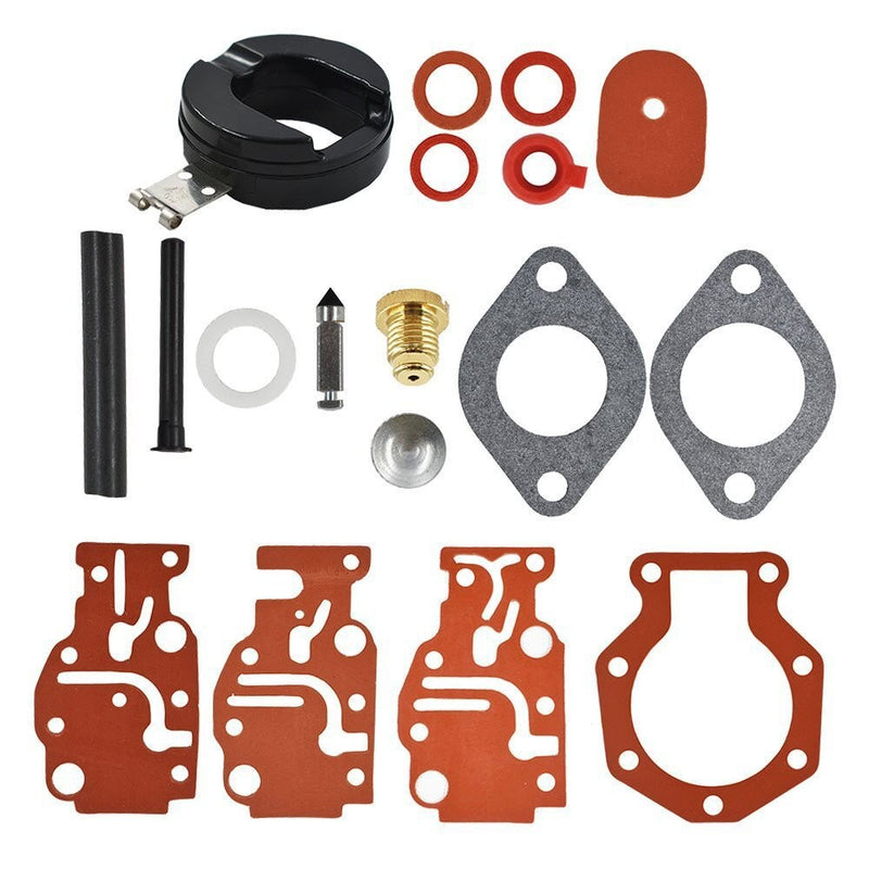 DURAFORCE Carburetor Rebuild Repair Kit for Johnson Evinrude 6-20hp Outboard Engines