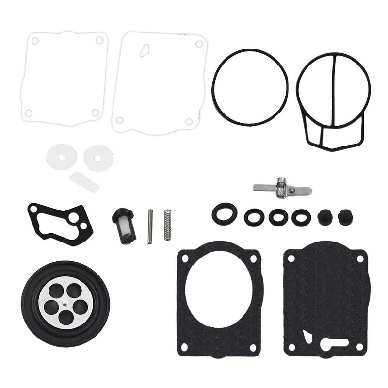 DURAFORCE New Yamaha XLT1200 GP1200R Triple Carburetor Rebuild Kit Replacement