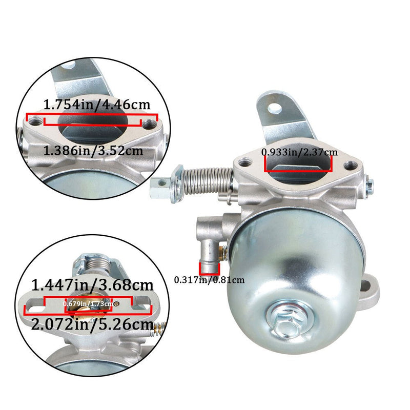 DURAFORCE Carburetor for EZGO Marathon Golf Cart 2-Stroke 1989-1993 Replacement Part