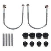 DURAFORCE Heavy Duty Rear 2 Leaf Spring Kit w/ Bushings & Sleeves for EZGO RXV Golf Cart