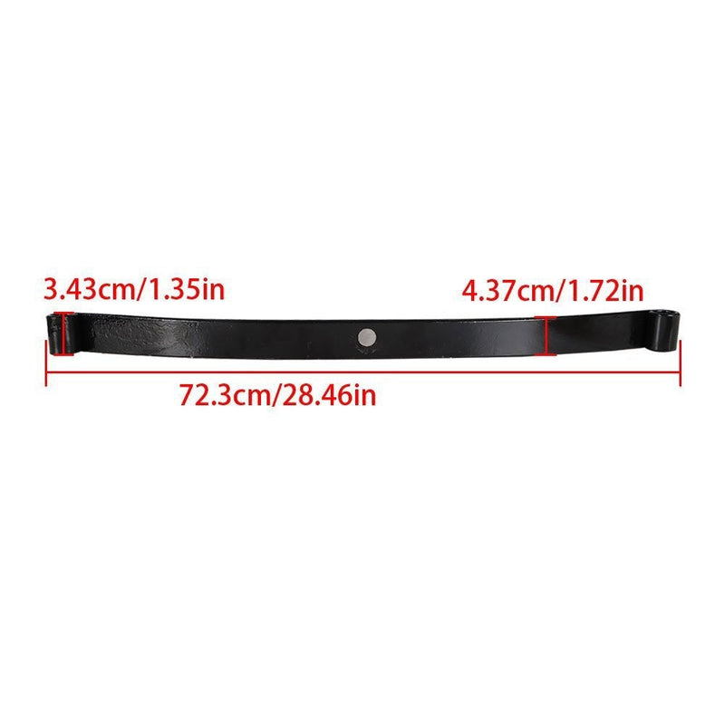 DURAFORCE 2004-2008 Club Car Precedent Front Leaf Spring w/ Bushing Kit for G&E Golf Cart