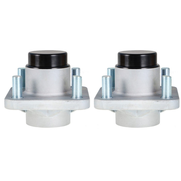 DURAFORCE Front Wheel Hub Assembly w/Bearings 2 Pack for Club Car DS & Precedent 102357701