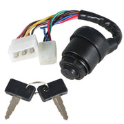 DURAFORCE Yamaha G1 1979-1989 Gas Golf Cart Ignition Switch with Keys 2 Cycle