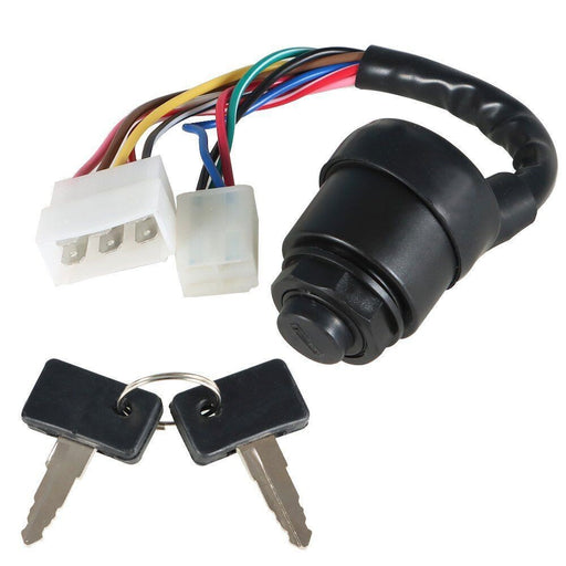 DURAFORCE Yamaha G1 1979-1989 Gas Golf Cart Ignition Switch with Keys 2 Cycle