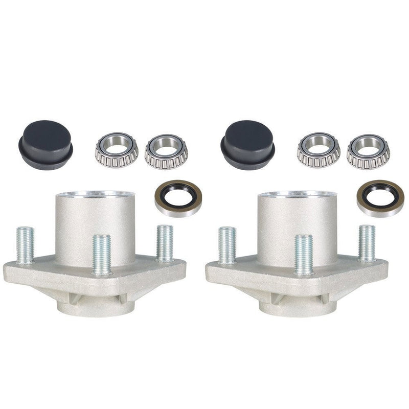 DURAFORCE 2× Front Wheel Hub Assembly for EZGO Golf Carts PDS TXT Medalist 2001-Up