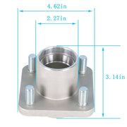 DURAFORCE 2× Front Wheel Hub Assembly for EZGO Golf Carts PDS TXT Medalist 2001-Up