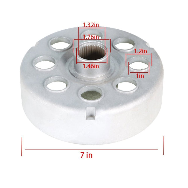 DURAFORCE Honda TRX300 TRX300FW Rear Brake Drum Hub 2x4 4x4 Fourtrax 1988-2000