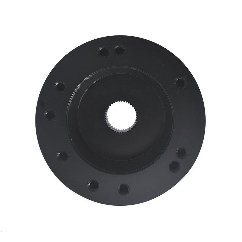 DURAFORCE Black Steering Wheel Hub Adapter for EZGO TXT RXV Golf Carts