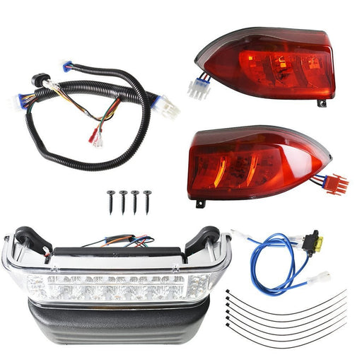DURAFORCE Club Car Precedent 04-08 LED Headlight & Tail Light Kit Golf Cart Lights