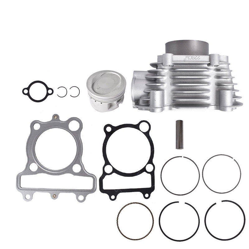 DURAFORCE Yamaha Timberwolf 250 Top End Piston Gasket Kit 1989-2000 YFM250 Cylinder