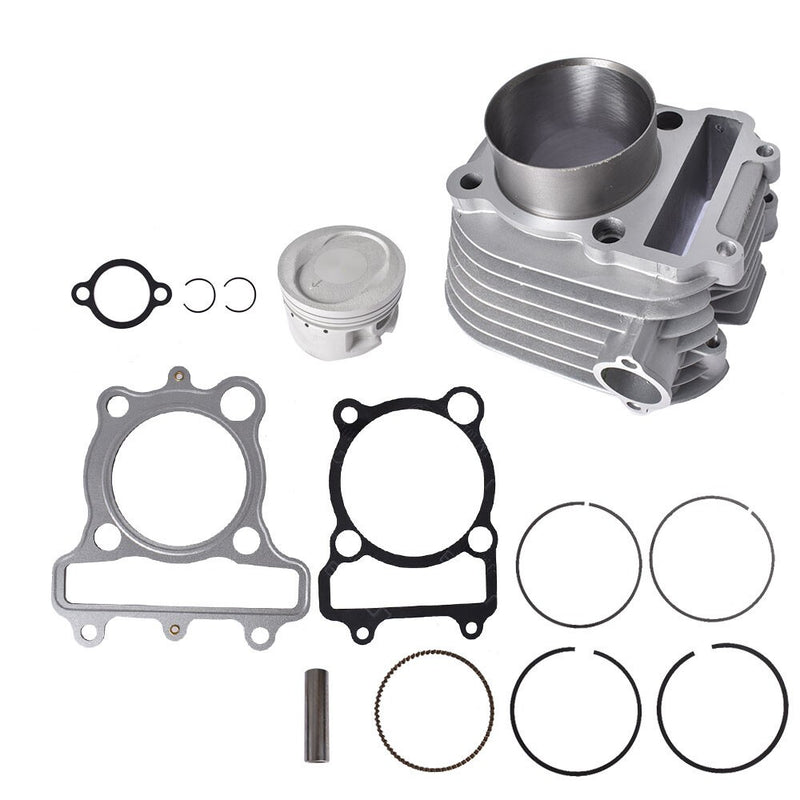 DURAFORCE Yamaha Timberwolf 250 Top End Piston Gasket Kit 1989-2000 YFM250 Cylinder