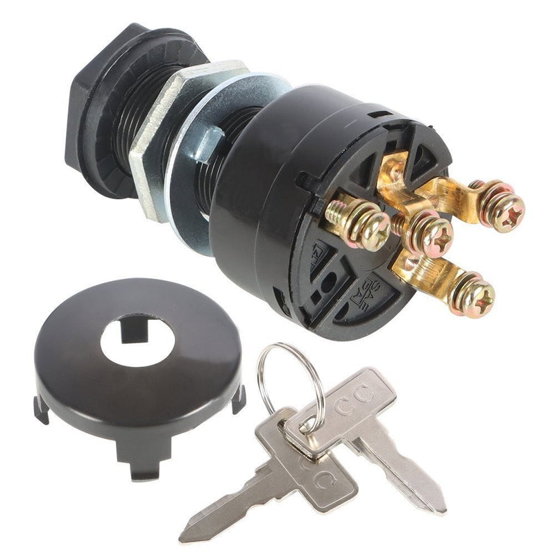 DURAFORCE Starter Ignition Key Switch 4-Pin Club Car Golf Cart 101826301 1012505