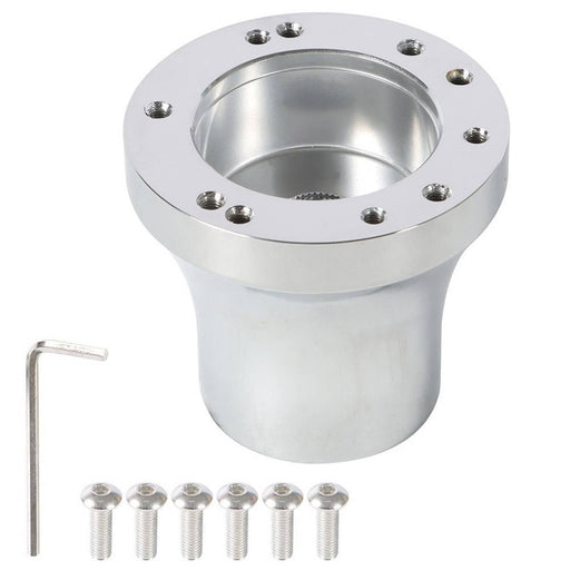 DURAFORCE Chrome Golf Cart Steering Wheel Hub Adapter for EZGO RXV TXT Cart Parts