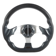DURAFORCE Carbon Fiber Golf Cart Steering Wheel for EZGO Yamaha Club Car