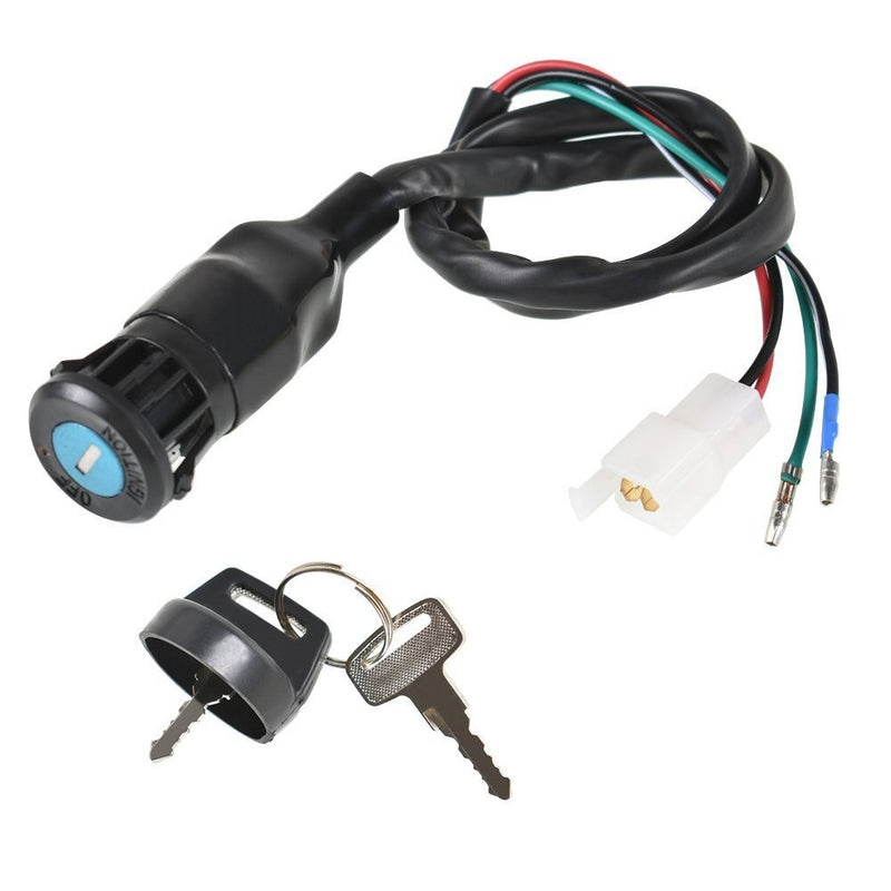 DURAFORCE Ignition Key Switch for Honda FourTrax 250 TRX250 2x4 1985-1987 New