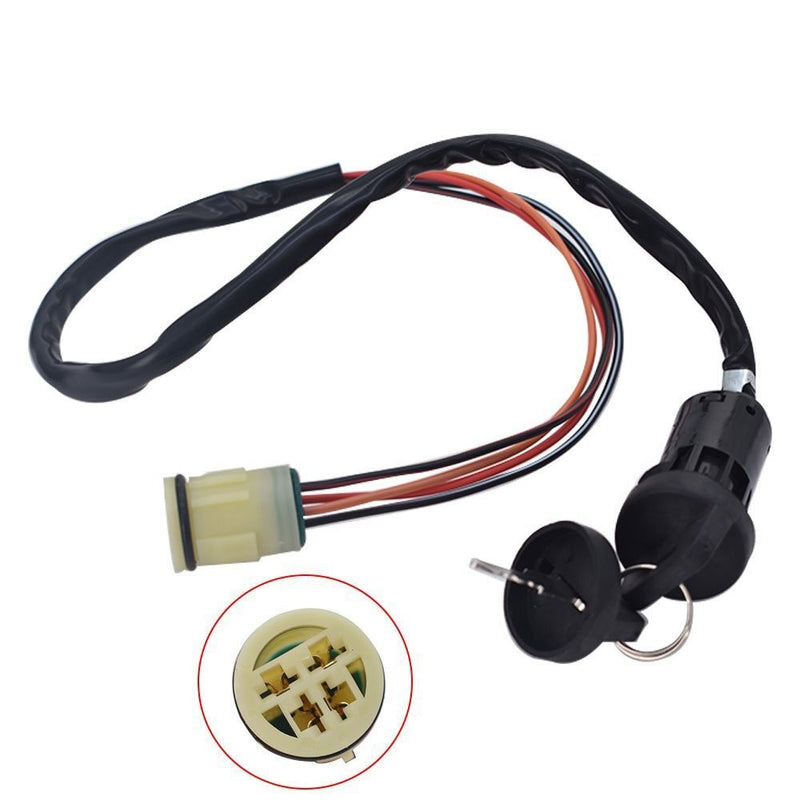 DURAFORCE Ignition Switch Key for Honda Rancher 350 TRX350 2000-2006 Replacement